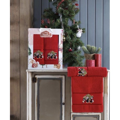 Набор  полотенец  Новогодних - 01