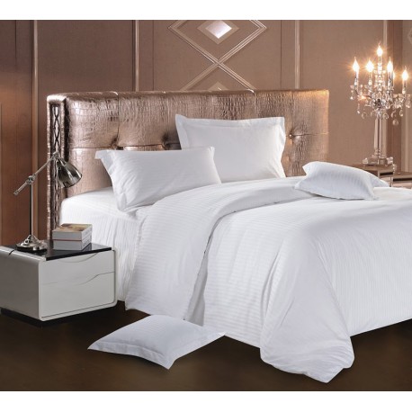 Постельное белье "Страйп Сатин"-033